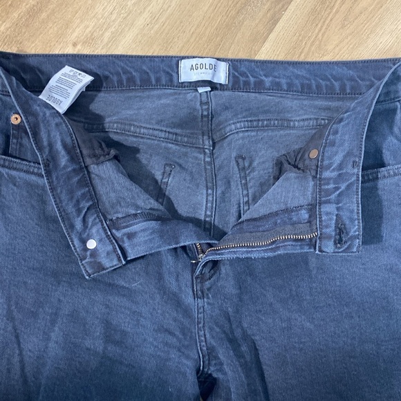 AGOLDE Toni Mid-Rise Straight Jeans size 29 - Picture 8 of 13